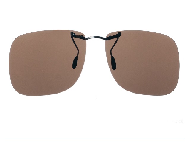 Inzet draadloze Ontmoedigen Sunburst Clip-on luxe zonnebril Polarized UV-400